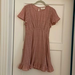 Auguste Dusty Pink Mini Dress